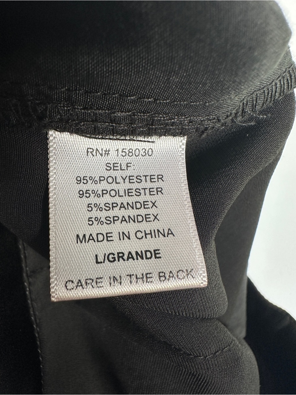 Love Tree Black Satin Cargo Jogger Pants Size L - Picture 7 of 7